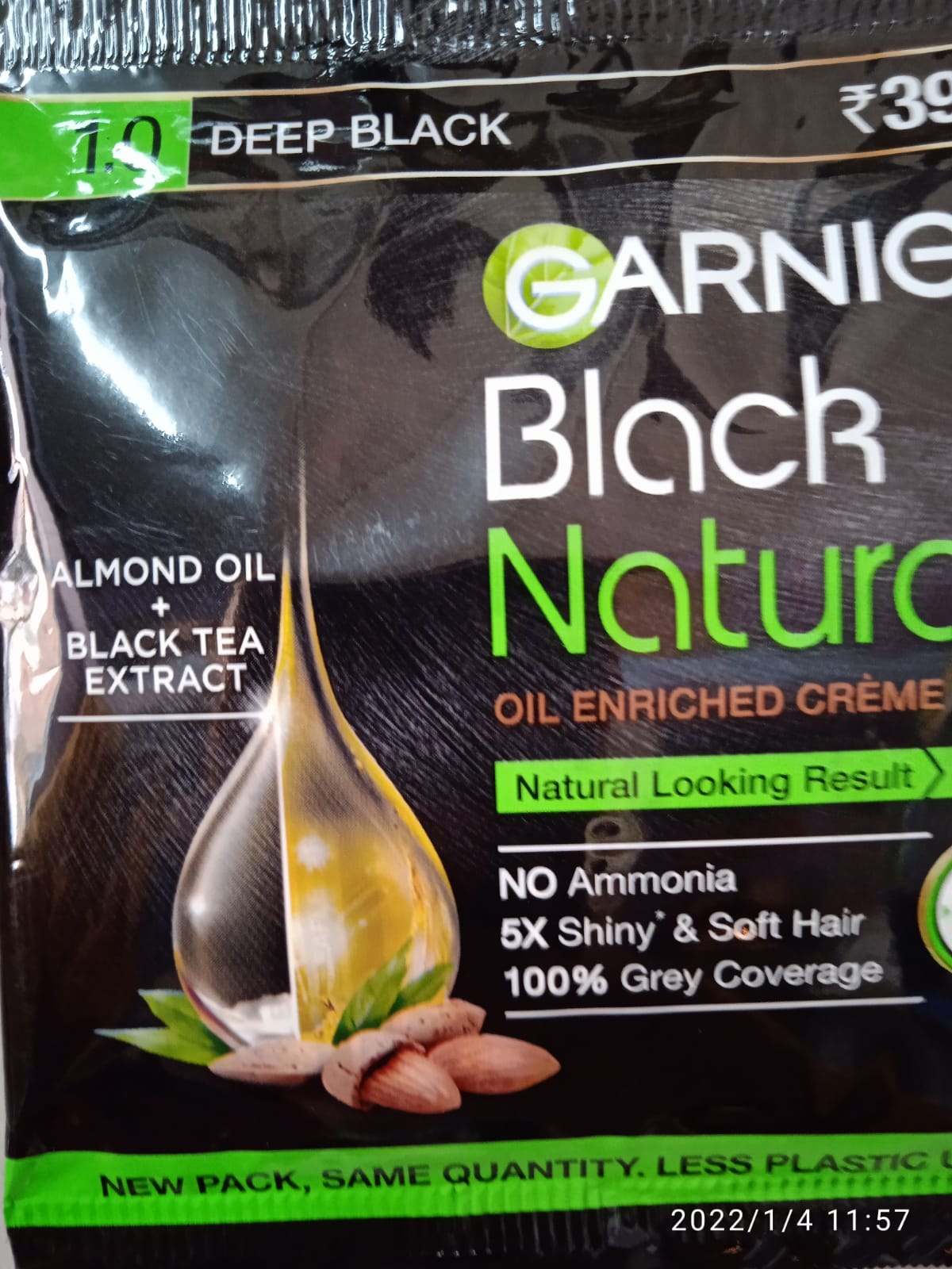 Garnier black natural